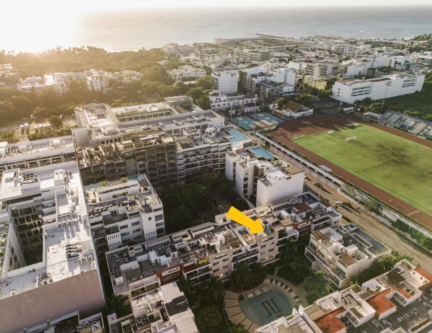 Penthouse With Rooftop And Jacuzzi In Downtown Apartamento Playa del Carmen